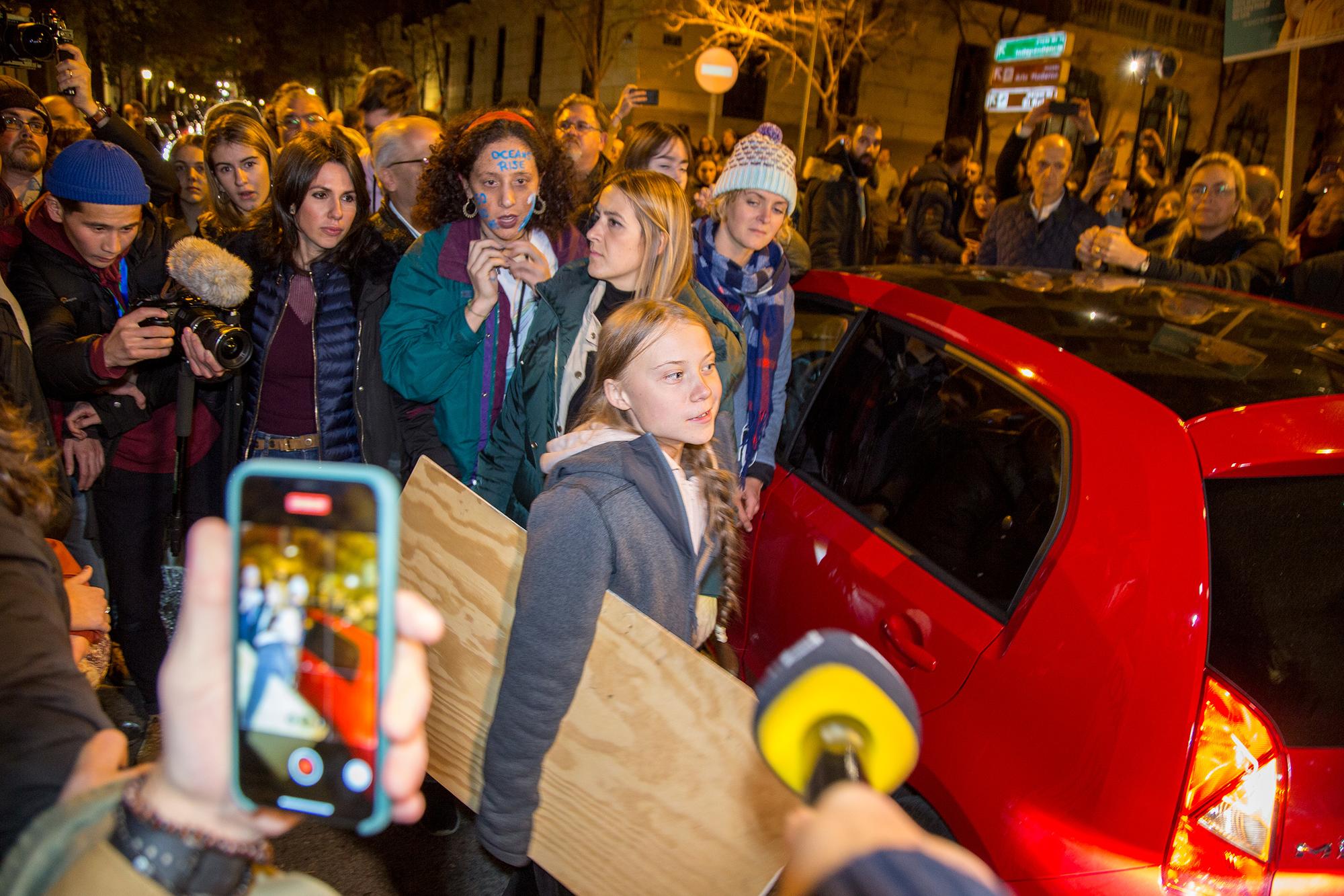 mani cop 9 Greta Thunberg madrid
